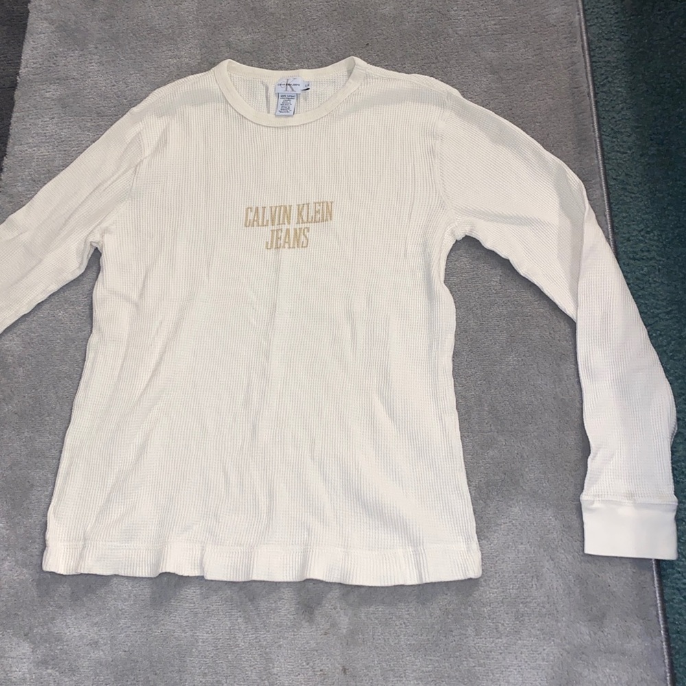 Calvin Klein Cream Long sleeve